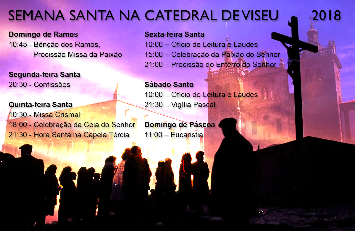 Sé de Viseu: Celebração da Semana Santa
