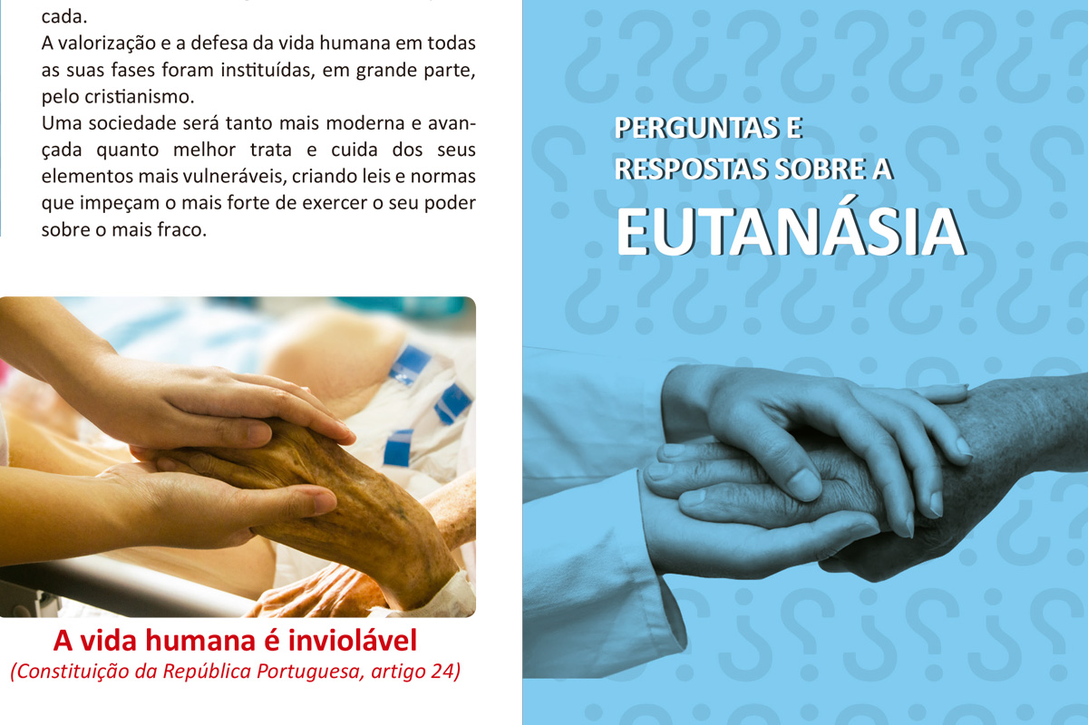 Eutanásia: Igreja Católica publica folheto com perguntas e respostas para «um debate mais esclarecido»
