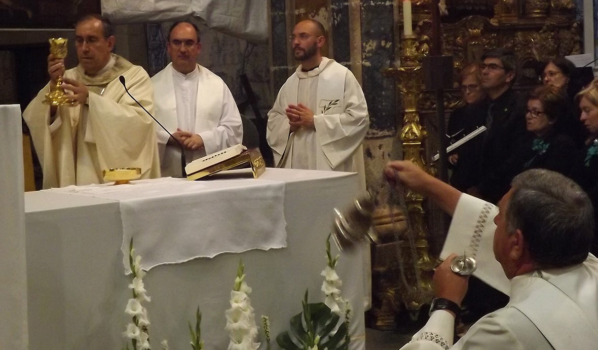 D. Ilídio Leandro presidiu à celebração da Festa de Nossa Senhora do Carmo