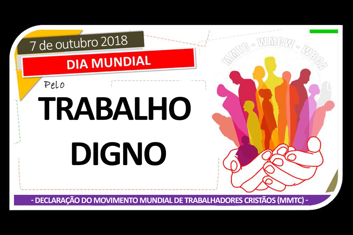 Trabalhadores Cristãos associam-se à «Jornada Mundial pelo Trabalho Digno»